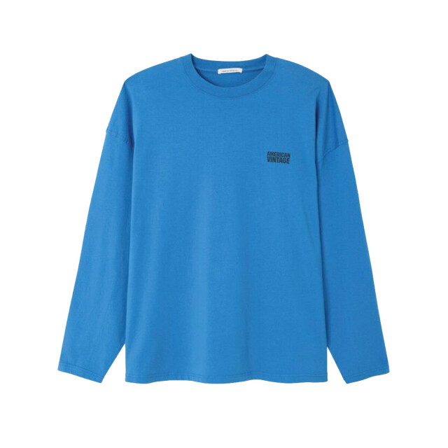 American Vintage T-shirt lange mouw mgix02be26 American Vintage T-shirt lange mouw MGIX02BE26 large