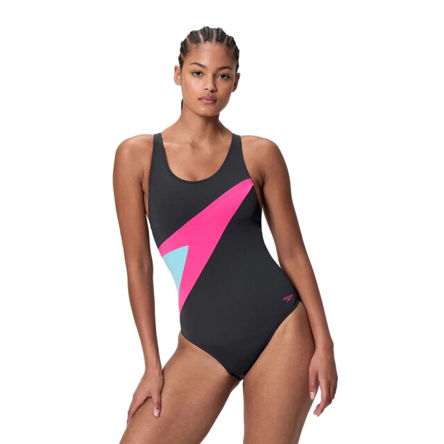 Speedo hyperboom butterfly back 1p wedstrijd badpak dames - 073145_990-36 large