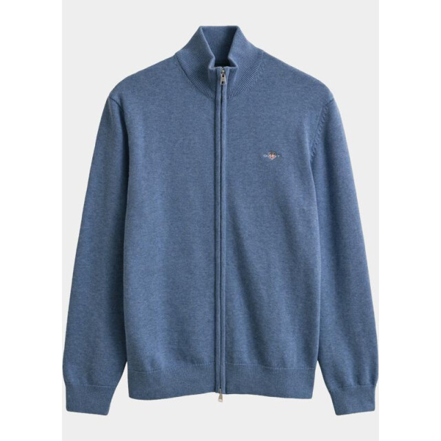 Gant Vest heren casual vest van katoen met ri 8030164/906 205882 large