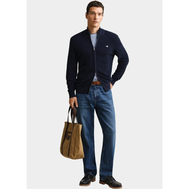 Gant Vest heren katoenen vest met ritssluitin 8030293/433 205885 large