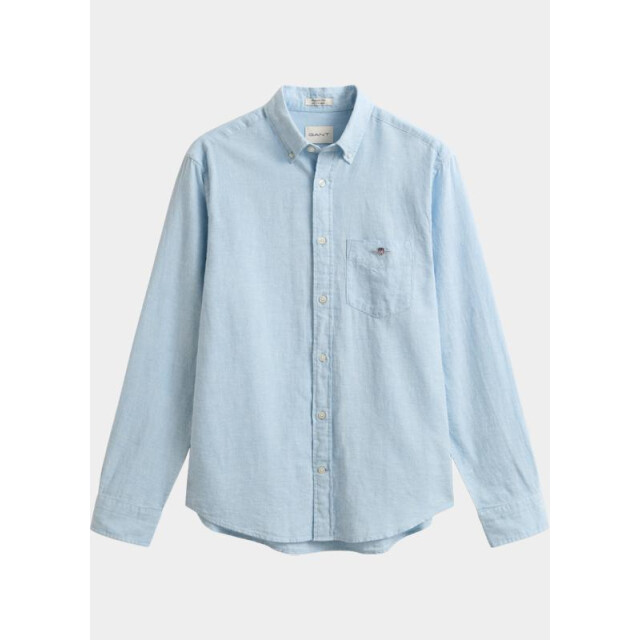 Gant Overhemd heren overoverhemd van linnenmix 3250082/450 205871 large