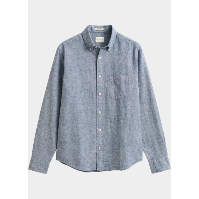 Gant Overhemd heren overoverhemd van linnenmix 3250082/442 205870 large