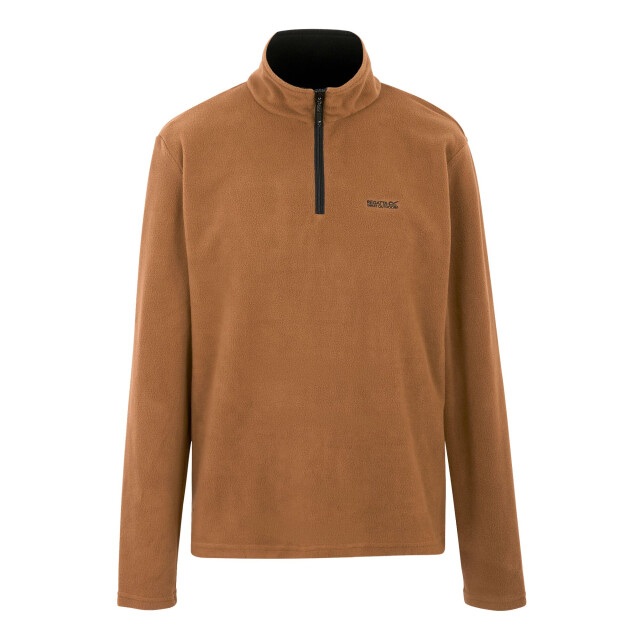 Regatta Geweldig voor buiten heren thompson half zip fleece sweater UTRG1390_nutbrown large