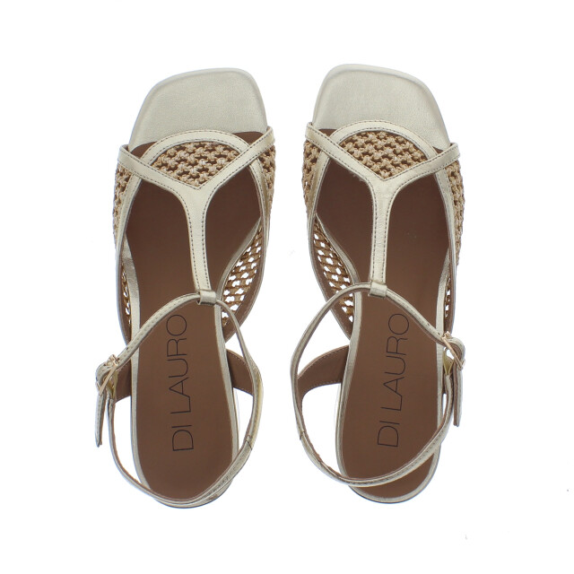 Di Lauro Demetria vlecht blokhak | maat: | | dames | combinatie 111080 large