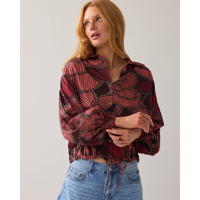 Summum Blouse lange mouw 2s3433-12377 Summum Blouse lange mouw 2s3433-12377 large