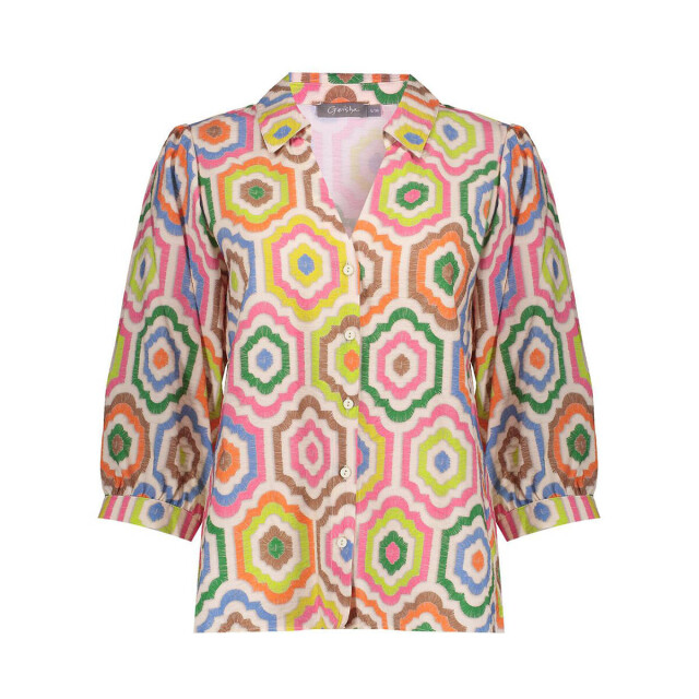 Geisha Blouse lange mouw 63280-20 Geisha Blouse lange mouw 63280-20 large