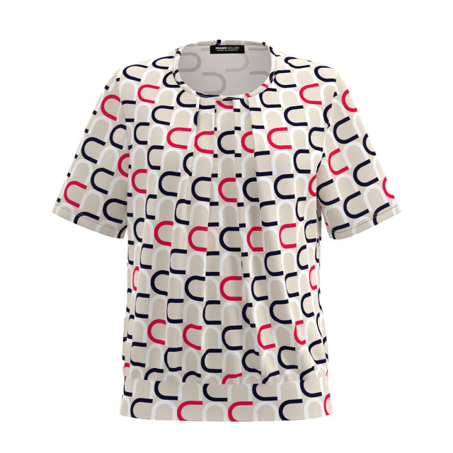 Frank Walder Blouse korte mouw nos716422 Frank Walder Blouse korte mouw NOS716422 large