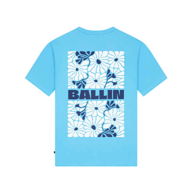 Ballin Amsterdam T-shirt 260171 floral Ballin T-shirt 26017101 FLORAL large