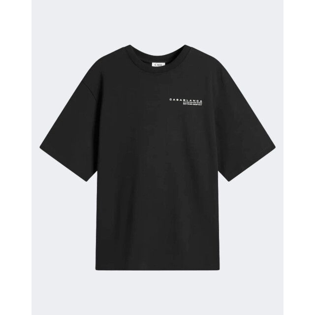 Casablanca Heren glitch orchid t-shirt M-SP26-JTS-044-06 large