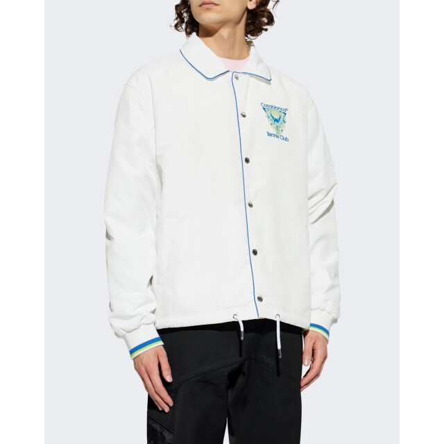 Casablanca Heren printed coach jacket M-SP26-OT-142-01 large