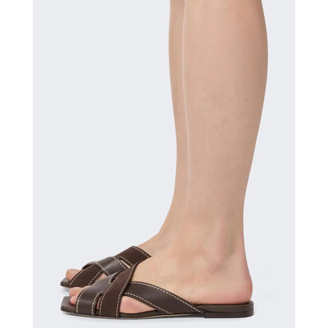 Tod's Dames sand.cuoio flat 99l fasce incr XXW99L0JY50V1S-S808 large