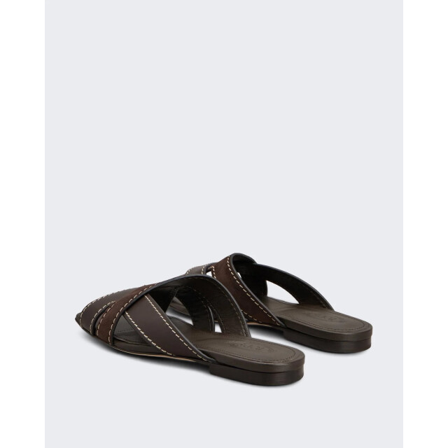 Tod's Dames sand.cuoio flat 99l fasce incr XXW99L0JY50V1S-S808 large