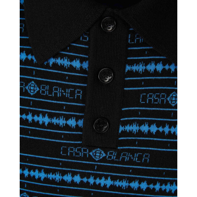 Casablanca Heren sound wave polo M-SP26-KW-1204-01 large