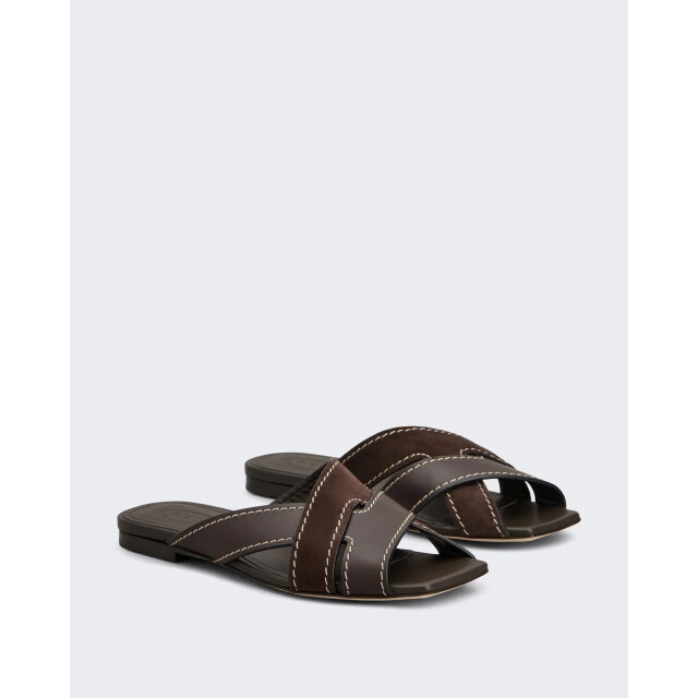 Tod's Dames sand.cuoio flat 99l fasce incr XXW99L0JY50V1S-S808 large