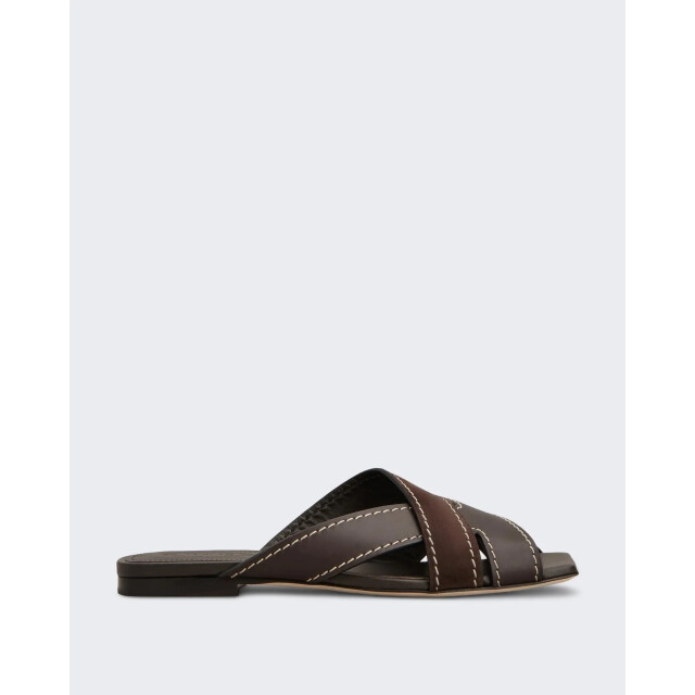 Tod's Dames sand.cuoio flat 99l fasce incr XXW99L0JY50V1S-S808 large