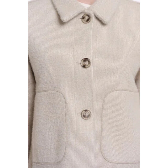 Rino & Pelle Esia.7002621 rino&pelle single breasted jacket stone snow Esia.7002621 Stone snow large
