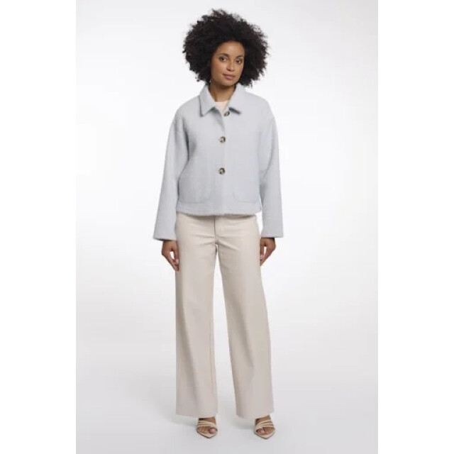 Rino & Pelle Esia.7002621 rino&pelle single breasted jacket light blue snow Esia.7002621 Light blue snow large