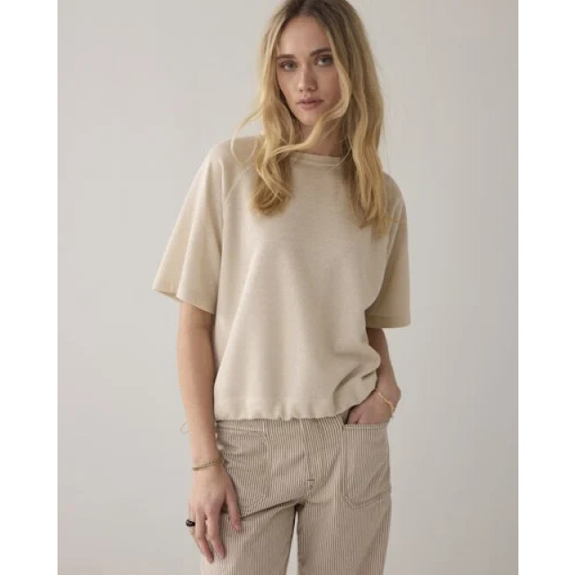 Summum 3s5275-30755 122 top boxy tee sparkle ivory 3s5275-30755 122 large