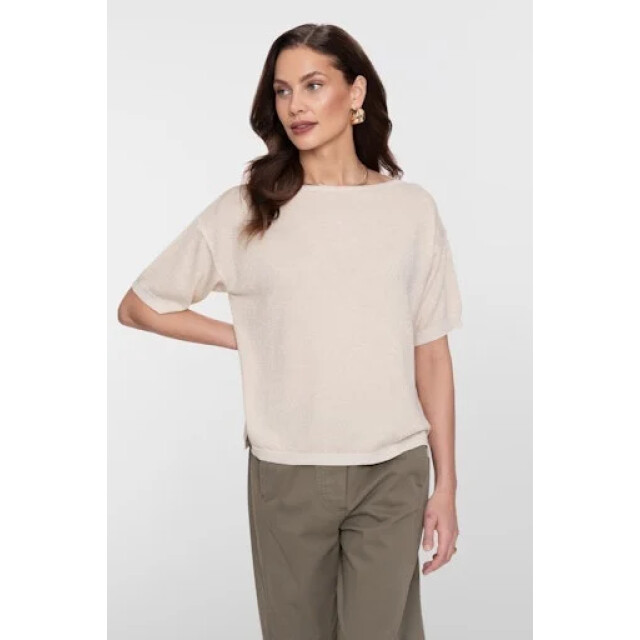 Geisha 64089-70 720 pullover lurex s/sl sand/gold 64089-70 720 large