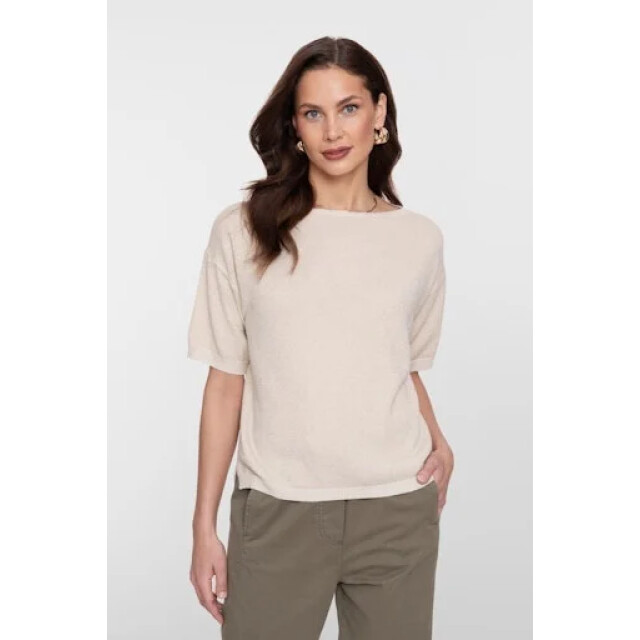 Geisha 64089-70 720 pullover lurex s/sl sand/gold 64089-70 720 large