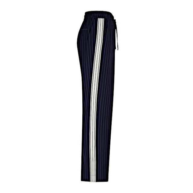 Red Button Broek srb4843 claudette sidetape pinstripe darkblue SRB4843 Claudette sidetape pinstripe - Darkblue large