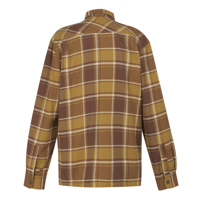 Regatta Heren thamos geruit overhemd met lange mouwen UTRG7040_cuminbourbon large