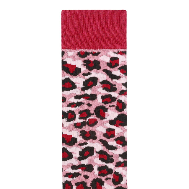 Regatta Kinderen/kinderen cheetah print skisokken UTRG10924_dustyrose large