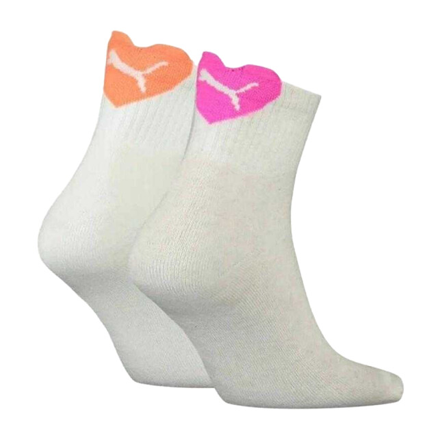 Puma Dames hart sokken (set van 4) UTPP2993_ecruwhitegrey large