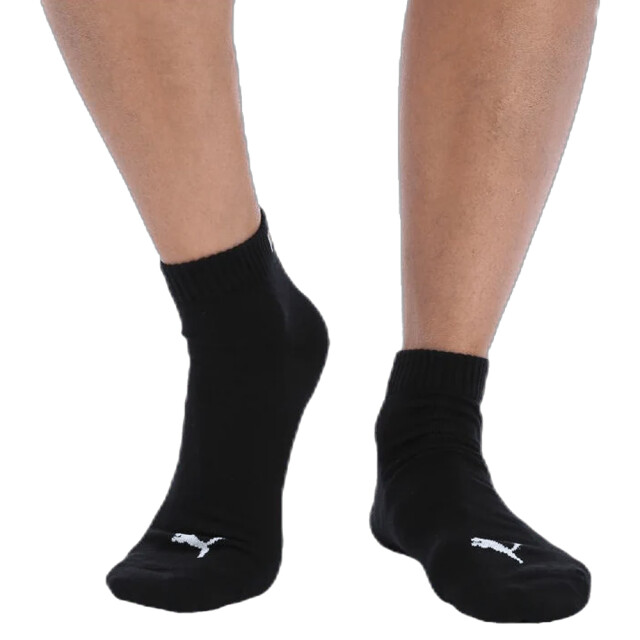 Puma Uniseks effen sokken voor volwassenen (pak van 3) UTMR804_black large