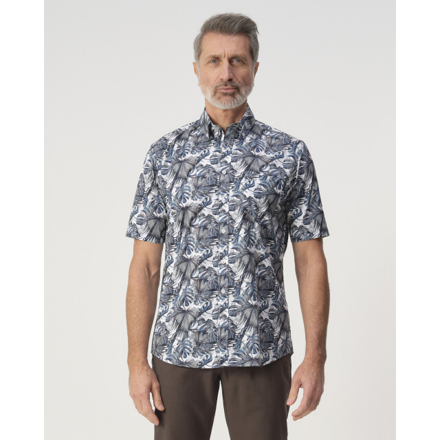 Campbell Casual overhemd donker 103388-001-XXXL large