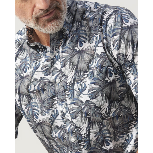 Campbell Casual overhemd donker 103388-001-XXXL large