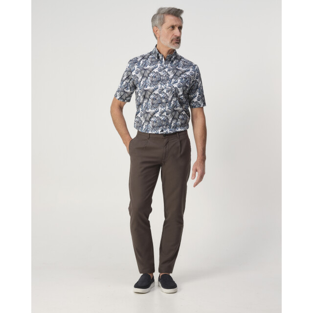 Campbell Casual overhemd donker 103388-001-XXXL large