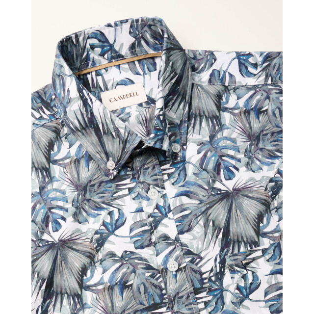 Campbell Casual overhemd donker 103388-001-XXXL large