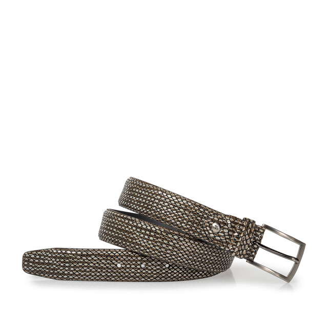 Floris van Bommel CFM-10095 Riemen Grijs  CFM-10095  large