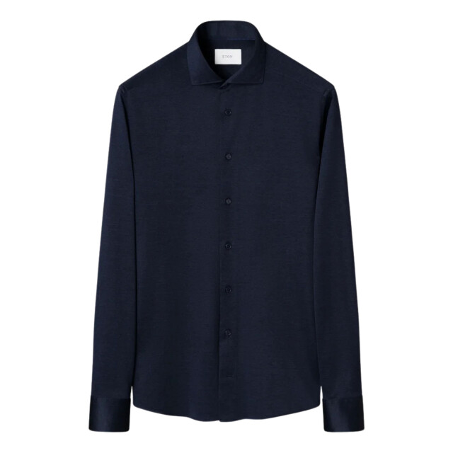 Eton Filo di scozia knit shirt lange mouw overhemden 100014987 100014987 large