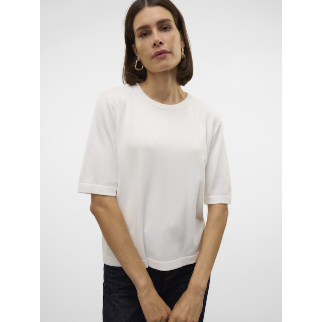 Vero Moda Vmsilje 24 o-nck oversize pull ga noos off-white 4219.02.0028 large