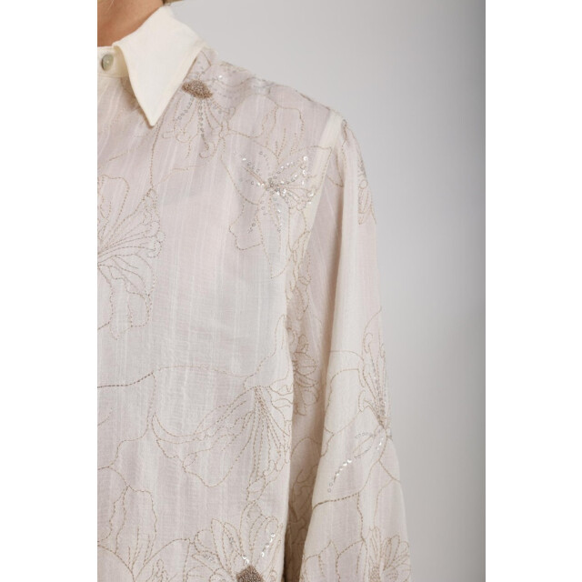 Nukus Adora blouse embroidery ecru dessin 4309.08.0036 large