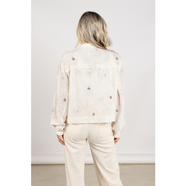 Nukus Adora blouse embroidery ecru dessin 4309.08.0036 large