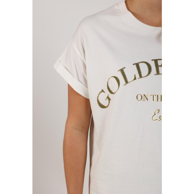 Nukus Sanne shirt golden days off-white 4339.02.0143 large