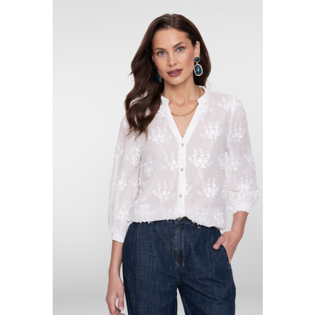 Geisha blouse 63230-26 10 off-white 06615.112.0255 large