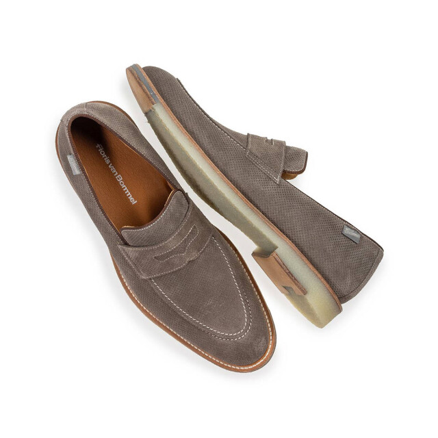 Floris van Bommel Floris van Bommel Instappers SFM-40016-34-01 Instapschoenen Bruin Floris van Bommel Instappers SFM-40016-34-01 large