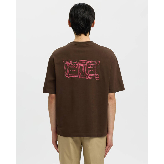 Selected Homme T-shirt korte mouw 16100459 Selected Homme T-shirt korte mouw 16100459 large