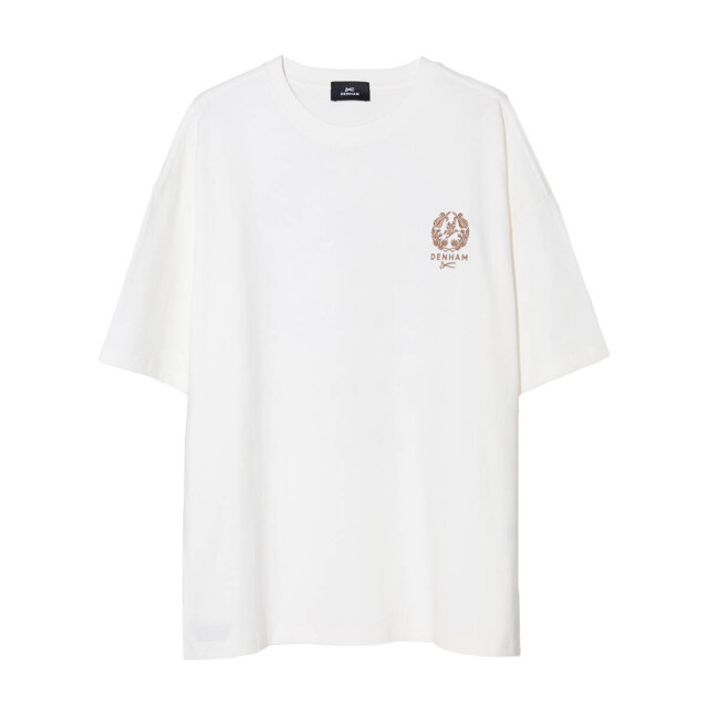 Denham T-shirt korte mouw 01-26-01-52-071 Denham The Jeanmaker T-shirt korte mouw 01-26-01-52-071 large