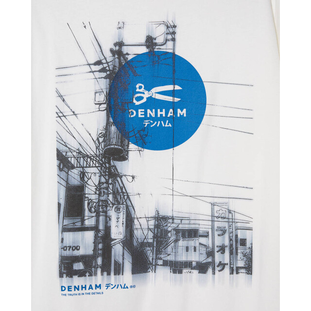 Denham T-shirt korte mouw 01-26-01-52-074 Denham The Jeanmaker T-shirt korte mouw 01-26-01-52-074 large