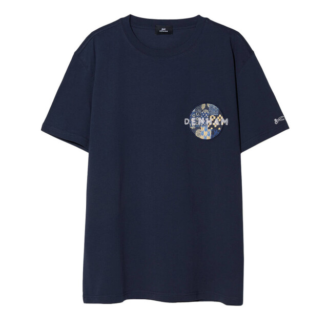 Denham T-shirt korte mouw 01-26-01-52-063 Denham The Jeanmaker T-shirt korte mouw 01-26-01-52-063 large