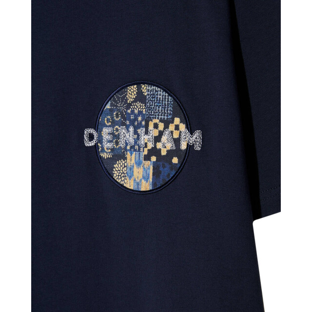 Denham T-shirt korte mouw 01-26-01-52-063 Denham The Jeanmaker T-shirt korte mouw 01-26-01-52-063 large