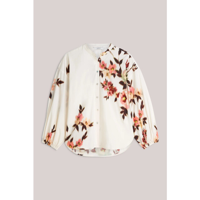 Summum 2s60-12379 blouse faded flower 2s3460-12379 Blouse Faded flower large