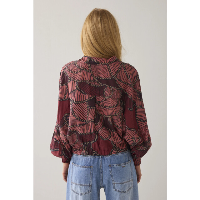 Summum 2s3433-12377 blouse all over print 2s3433-12377 Blouse All over print large