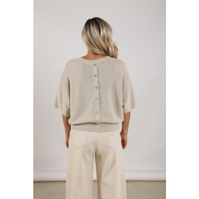 Nukus Nks03057 9 winnie pullover lurex sand NKS03057 9 large