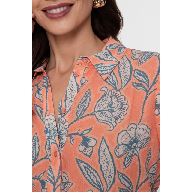 Geisha 63201-20 blouse orange 63201-20  blouse orange large